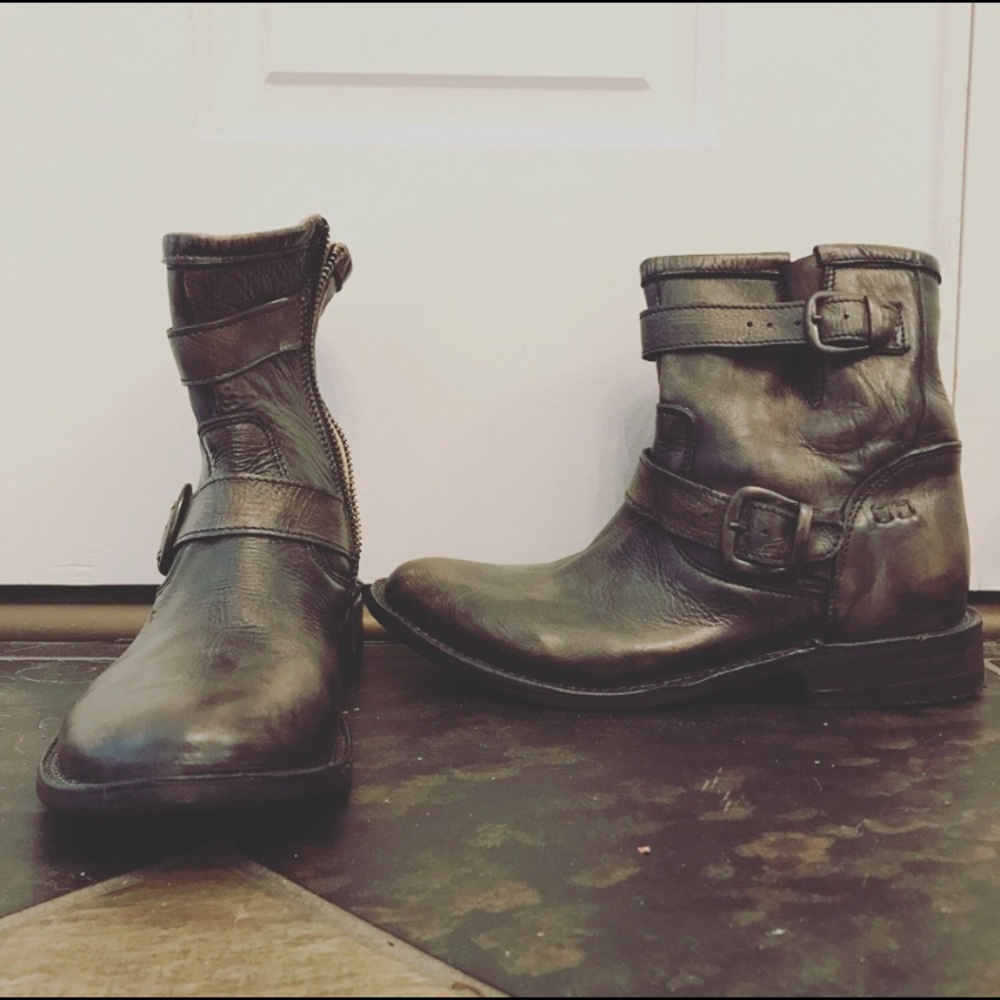 NWOT Bed Stu brown booties